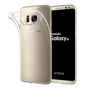 Силиконов гръб ТПУ ултра тънък за Samsung Galaxy S8 G950 кристално прозрачен